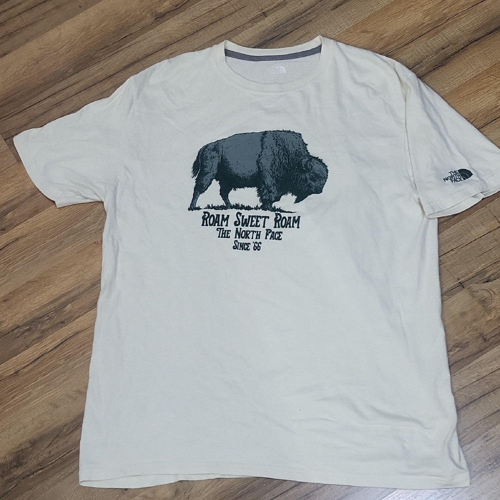 THE NORTH FACE Cream "Roam Sweet Roam The North Face Since '66 Cotton Tee